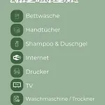 Gemeinschaftsunterkunft 2ez 1dz 2 Baeder - Ruhig Gelegen - Garten, Kueche, Wlan, Parken, Self-check-in, Ventilator Privat bolig