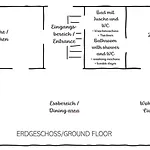 Privat bolig Gemeinschaftsunterkunft 2ez 1dz 2 Baeder - Ruhig Gelegen - Garten, Kueche, Wlan, Parken, Self-check-in, Ventilator